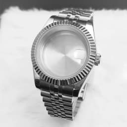 Neiton 36mm/39mm Sapphire Glass For Men Watch Case Fit NH36 NH34 NH35Movement FashionWaterproof Jubilee Stainless Steel