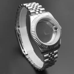 Neiton 36mm/39mm Sapphire Glass For Men Watch Case Fit NH36 NH34 NH35Movement FashionWaterproof Jubilee Stainless Steel
