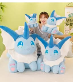 Pokemon Plush Pikachu Kawaii Vaporeon Plushie Eevee Doll Sylveon Glaceon Sprigatito Toy Gengar Eevee Pillow Xmas Birthday Gift