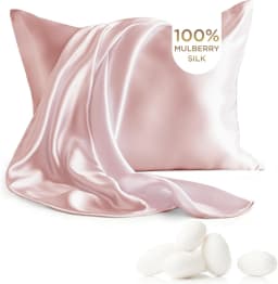 2pcs 100% Mulberry Silk Pillowcase for Hair and Skin Health 23 Momme Natual Pure Silk Pillow Cases with OEKO-TEX Customized Size