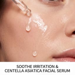 Centella Facial Serum Soothes Skin Discomfort Deeply Hydrates Face Softens Skin Texture Smooths Complexion Moisturizing Daily Skincare Essence