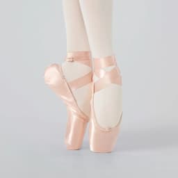 Girls Ballerina Ballet Pointe Shoes Pink Women Satin Professional Ballet Shoes for Dancing
