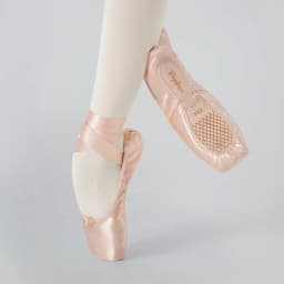 Girls Ballerina Ballet Pointe Shoes Pink Women Satin Professional Ballet Shoes for Dancing