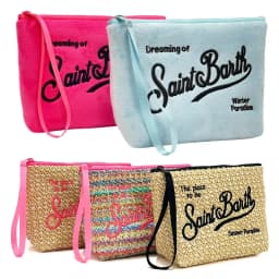 Fashion Quality New Handbag European American Clutch Bag Women's Handbag Leopard Canvas Diving Handbag Zero Wallet