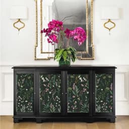 Floral Peel and Stick Wallpaper Vinyl Wallpaper Watercolor Flower Peel and Stick Wallpaper for Kitchen Cabinet Furniture