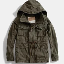 Cargo Jackets Men Tactical M65 Multi-pockets Cotton Coats Removable Hooded Work Jacket Wear-resistant Winter