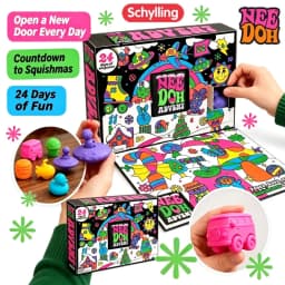 2026 NEEDOH Advent Calendar for Kids 24 Day 3D PVC Dolls Christmas New Year Countdown Surprise Gift**