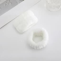 Women Makeup Coral Fleece Headband Wash Face Soft Hair Holder Elastic Top Knot Hairbands Girl Headwear Hair Accessories