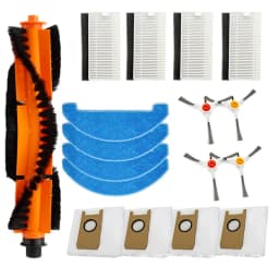 For Liectroux LILIN X6 ABIR K30 K20 X9 Robot Vacuum Cleaner Parts Main Roller Side Brush HEPA Filter Mop Cloth Rags Dust Bags