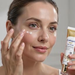 SADOER Collagen Eye Cream Retinol Eye Cream Anti Dark Circles Eye Bag Firming Skin Moisturizing Skincare Skin Care for Eyes Care