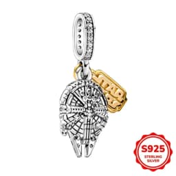 TOP Stars Warsries Yoda Mandalorian Helmet 925 Sterling Silver Charms Beads Fits Original Women's Bracelet DIY Jewelry Hot Gifts