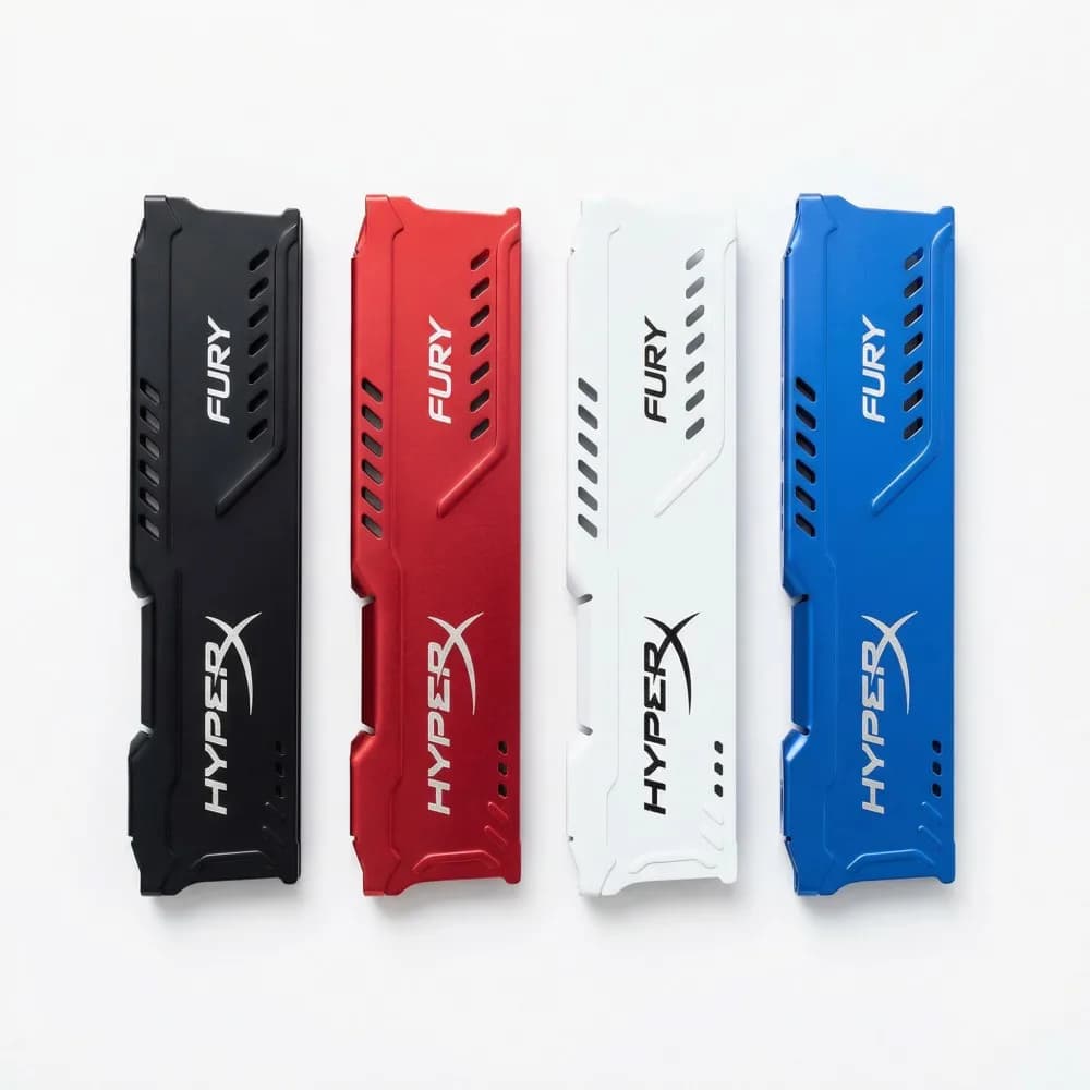 TISHRIC DDR5 DDR4 DDR3 DDR2 DDR1 Desktop Memory Radiator RAM Heatsink Aluminum Alloy Computer Memory Cooler With Thermal Pad