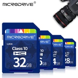 Standard SD Card 64GB 128GB 256GB SDHC/XC 16GB 32GB Normal Full Size Flash SD Memory Card High Speed for Camera