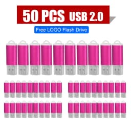 10/50/100PCS/lot Pen Drive 8GB 4GB 2GB 1GB USB Flash Drive 16GB Flash Disk 128MB 256MB 512MB Memory Flash Disk Free Custom Logo