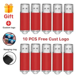 10/50/100PCS/lot Pen Drive 8GB 4GB 2GB 1GB USB Flash Drive 16GB Flash Disk 128MB 256MB 512MB Memory Flash Disk Free Custom Logo