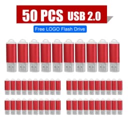 10/50/100PCS/lot Pen Drive 8GB 4GB 2GB 1GB USB Flash Drive 16GB Flash Disk 128MB 256MB 512MB Memory Flash Disk Free Custom Logo