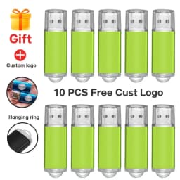 10/50/100PCS/lot Pen Drive 8GB 4GB 2GB 1GB USB Flash Drive 16GB Flash Disk 128MB 256MB 512MB Memory Flash Disk Free Custom Logo
