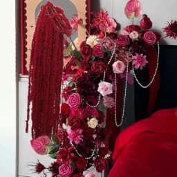Silk Artificial Plant Vine Wedding Garden Arch Festival Rattan Garland Yard Romantic Home Room Table Decora Outdoor Diy Gift Box