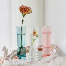Nordic Glass Vase Arrangement Spherical Art Flower Ornaments Vases Flowerpot Birthday Gift Modern Home Living Room Decoration