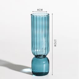 Nordic Glass Vase Arrangement Spherical Art Flower Ornaments Vases Flowerpot Birthday Gift Modern Home Living Room Decoration