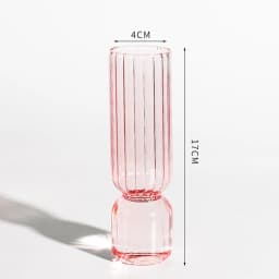 Nordic Glass Vase Small Glass Vases Flower Arrangement Home Decoration Accessories Modern Living Room Glass Ornament