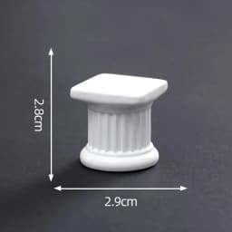 Indoor Home Dinning Room Garden Scenery Decor Roman Pillar Greek Column Statue Pedestal Candlestick Stand Figurine Sculpture