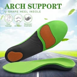 【Xxin】Arch Support Shoe Insoles Flat Foot Correction Pad Cushion Insert Orthopedic Heel Cup Memory Foam Size35-49