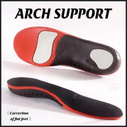 【Xxin】Arch Support Shoe Insoles Flat Foot Correction Pad Cushion Insert Orthopedic Heel Cup Memory Foam Size35-49