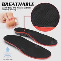 【Xxin】Arch Support Shoe Insoles Flat Foot Correction Pad Cushion Insert Orthopedic Heel Cup Memory Foam Size35-49