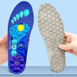 Medical Magnetic Therapy Sports Insoles Massage Foot Weight Loss Slimming Acupressure Insole Anti-fatigue Health Care Shoe Pads