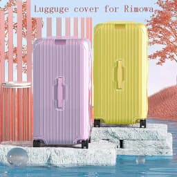 Luggage Covers For Rimowa Essential Trunk Plus 33inch Suitcase Protector with Zipper Thicken PVC Cover Travel Accessories