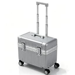 Top Opening Suitcase 18/20 Boarding Carry-on Travel Photographer Rolling Luggage PC Material with Aluminum Alloy Frame TSA Lock