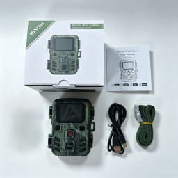 Mini Trail Hunting Camera 24MP 1080P 0.5s Motion Trigger Night Vision Waterproof Wildlife Photo Trap Scouting Cam