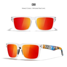 2026 KDEAM Brand Square Men Polarized Sunglasses Male Sports Photochromic Sun Glasses For Driving Fishing Fashion Women Shades