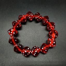 Colorful Acrylic Dice Beads Stretch Bracelets Funny Game Lucky Dice Bracelets Women Fashion Jewerly