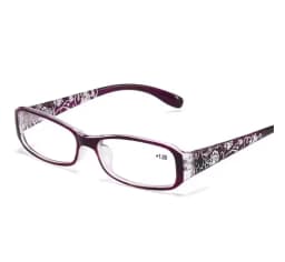 Cat Eye Reading Glasses Women Retro Presbyopic Glasses Pattern Eyeglasses Legs Resin Frame Diopter +1.0 +1.5 +2.0 +2.5 +3.0 +3.5