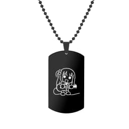 Anime BOCCHI THE ROCK! Necklace Gotou Hitori Ijichi Nijika Yamada Ryo Cosplay Prop Guitar Pick Pendant Accessories Xmas Gift