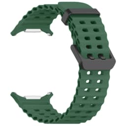 Marine Band For Samsung Galaxy Watch Ultra(2025) Accessories Silicone Sport Bracelet Correa Galaxy Watch Ultra2 Ultra 47mm Strap
