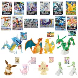Original Pokemon Figure Rayquaza Ho-Oh Lugia Lunala Garchomp Gyarados Action Model Collectible DIY Assemble Ornaments