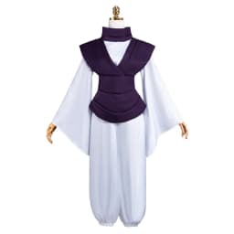Jujutsu JJK Manga Anime Choso Cosplay Costume Purple Vest Neck Gaiter Belt White Pants Halloween Party Outfits for Women Men