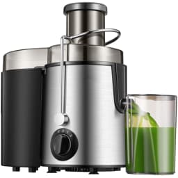 Stainless steel fruit juicer Centrifugal Strong Power Easy To Clean 800W Motor Big Mouth Large for Fruits And Vegetables
