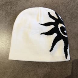 Fashion American Style High Quality Streetwear Graphic Print Beanie Winter Keep Warm Skullcap 100%Cotton Beanie Unisex