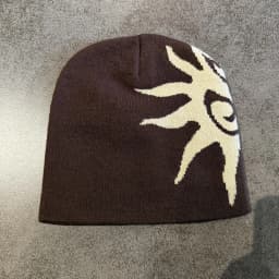 Fashion American Style High Quality Streetwear Graphic Print Beanie Winter Keep Warm Skullcap 100%Cotton Beanie Unisex