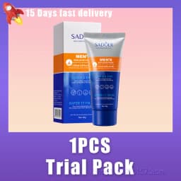 Men's Hair Removal Cream Body Hair Remover Depilatory Cream Gentle Moisturizing Smooth Skin Care Easy Apply for Men Daily Groomi