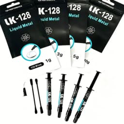 LK-128 Liquid Metal Thermal Paste High Thermal Conductivity For CPU GPU Laptop PS5 Desktop Cooling Heat Dissipation