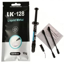 LK-128 Liquid Metal Thermal Paste High Thermal Conductivity For CPU GPU Laptop PS5 Desktop Cooling Heat Dissipation