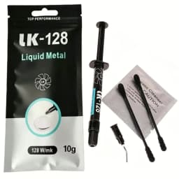 LK-128 Liquid Metal Thermal Paste High Thermal Conductivity For CPU GPU Laptop PS5 Desktop Cooling Heat Dissipation