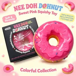 NeeDoh Is Non-Edible Squishy Sensory Toy. It Stretches To Ease Tension, Relieve Stress and Soothe Mood