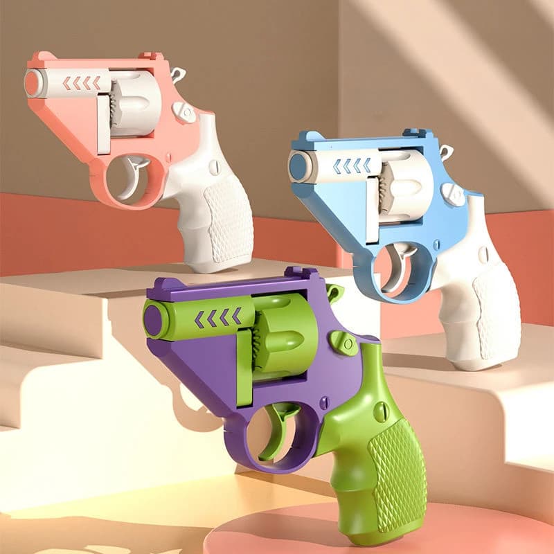 Fidget Toys 3D Printed Mini 1911 Fidget Blaster Stress Relief Toys for Adults Rotatable Design Suitable Anyone Best Gift