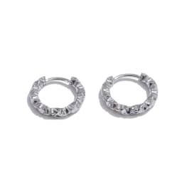 Yhpup 20/15mm Round Daily Wear Hoop Earrings Waterproof Jewelry Women Minimalist Stainless Steel Popular Wholesale Accessories